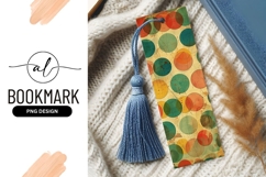 Abstract vertical pattern of overlapping colorful circles Product Image 1