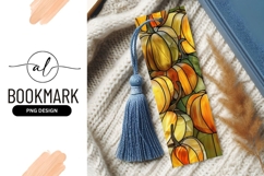 Stained Glass Pumpkins Orange Yellow and Green Autumn Product Image 1