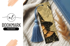 Illustration of a Witch with Black Hat and Gold Accents Product Image 1