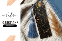 Gold Spider on Black Background with Veins and Splatter Product Image 1