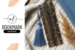 Antique Book Cover Detail with Gold Ornamentation and Black Product Image 1