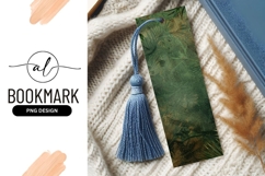 Green and brown textured background with palm leaves Product Image 1