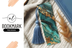 Teal and Gold Swirls Abstract Background Texture image Product Image 1