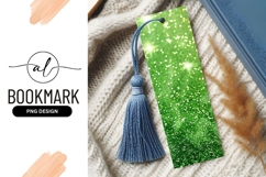 Sparkling green bookmark png design Product Image 1