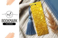 Golden sparkle bookmark png design Product Image 1