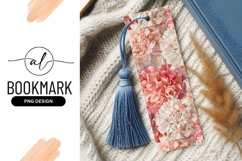 Delicate pink floral bookmark png design Product Image 1