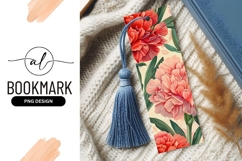 Vibrant floral bookmark png design Product Image 1