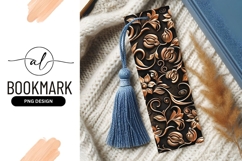 Elegant floral bookmark png design Product Image 1