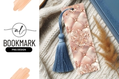 Elegant rose gold bookmark png design Product Image 1