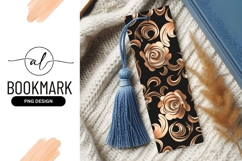 Elegant rose bookmark png design Product Image 1