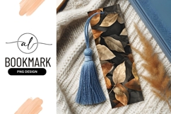 Autumn leaves bookmark png design Product Image 1