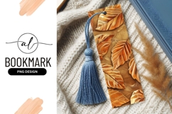 Autumn leaves bookmark png design Product Image 1