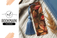 Autumn leaves bookmark png design Product Image 1