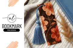 Vintage floral bookmark png design Product Image 1