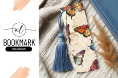 Colorful butterfly bookmark png design Product Image 1
