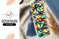 Vivid Stained Glass Abstract Colorful Design Product Image 1