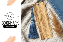 Natural Wooden Plank Texture Background For Bookmark Png Product Image 1