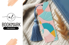 Abstract Pastel Mosaic Background Bookmark Png Product Image 1