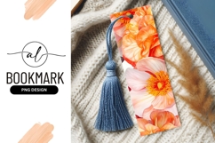 Elegant Floral Background With Orange And Pink Blooms Product Image 1