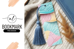 Abstract Pastel Layers Bookmark Png Texture Product Image 1