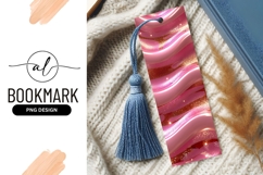 Pink And Gold Abstract Wavy Texture Product Image 1
