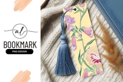 Floral Pattern With Foxglove Flowers And Yellow Product Image 1