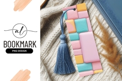 Chewing Gum Pads Pastel Colors Bookmark Png Product Image 1