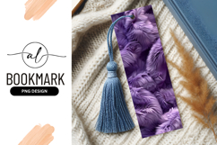Abstract Purple Fur Texture with Wavy Strands and Soft Product Image 1