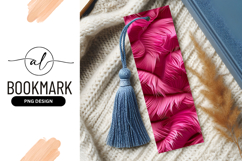 Abstract Pink Feather Texture with Soft Curves Product Image 1