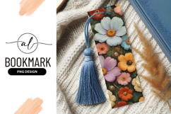 Colorful Floral Arrangement Fine Art Style Bookmark Product Image 1