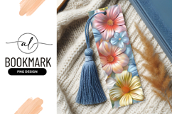 Pastel Floral Arrangement with Pink Peach Blue and Yellow Product Image 1