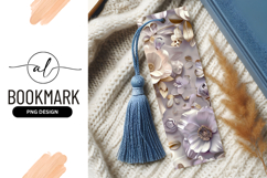 Floral 3 D Illustration with Lavender and Gold Petals Product Image 1