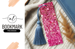 Pink Glitter Background with Sparkles and Circular Shapes Product Image 1