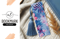 Watercolor Floral Pattern with Pink and Blue Flowers Product Image 1
