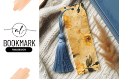 Vertical floral illustration with yellow flowers Product Image 1