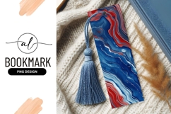 Abstract fluid art with red white and blue colors flowing Product Image 1
