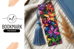 Colorful Floral Illustration with Stained Glass Effect Product Image 1