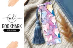 Watercolor Tooth Illustration Bookmark Png Design Product Image 1
