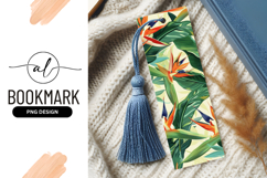 Bird of Paradise Flowers and Leaves Pattern on Cream Product Image 1