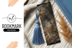 Abstract illustration of bats and stars in a textured Product Image 1
