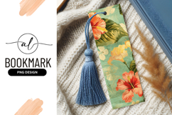 Tropical Floral Pattern with Hibiscus Flowers and Leaves Product Image 1