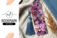 Watercolor Orchid Flowers in Shades of Purple and Pink Product Image 1