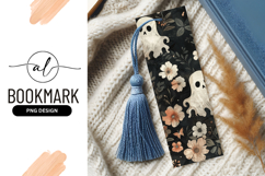 Floral Ghost Illustration with Flowers and Foliage Product Image 1