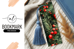 Watercolor Illustration of Red Berries and Green Pine Product Image 1