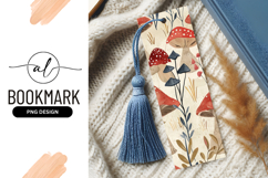 Watercolor Mushroom And Plant Pattern Product Image 1