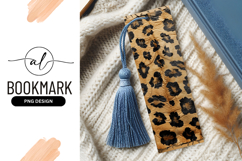 Leopard Print Fabric Texture with Black Spots and Tan Product Image 1