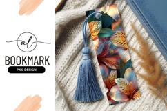 Floral Bookmark With Tassel Elegant Reading Accessory Product Image 1