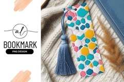 Colorful Geometric Bookmark With Tassel Decoration Product Image 1
