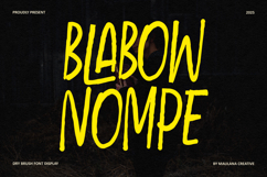 Blabow Nompe Bold Dry Brush Display Product Image 1