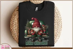 Merry Christmas Gnome truck, Christmas Gnome vintage truck Product Image 8